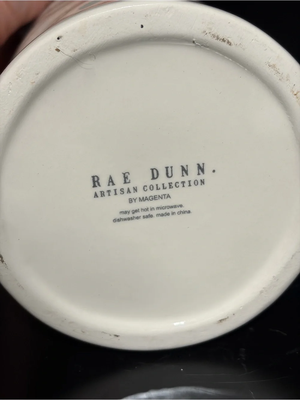 Rae Dunn white ceramic